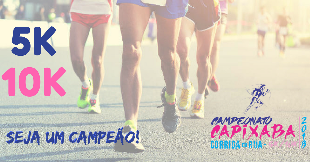 Campeonato Capixaba de Corrida de Rua vai definir e premiar os corredores mais rápidos do Espírito Santo