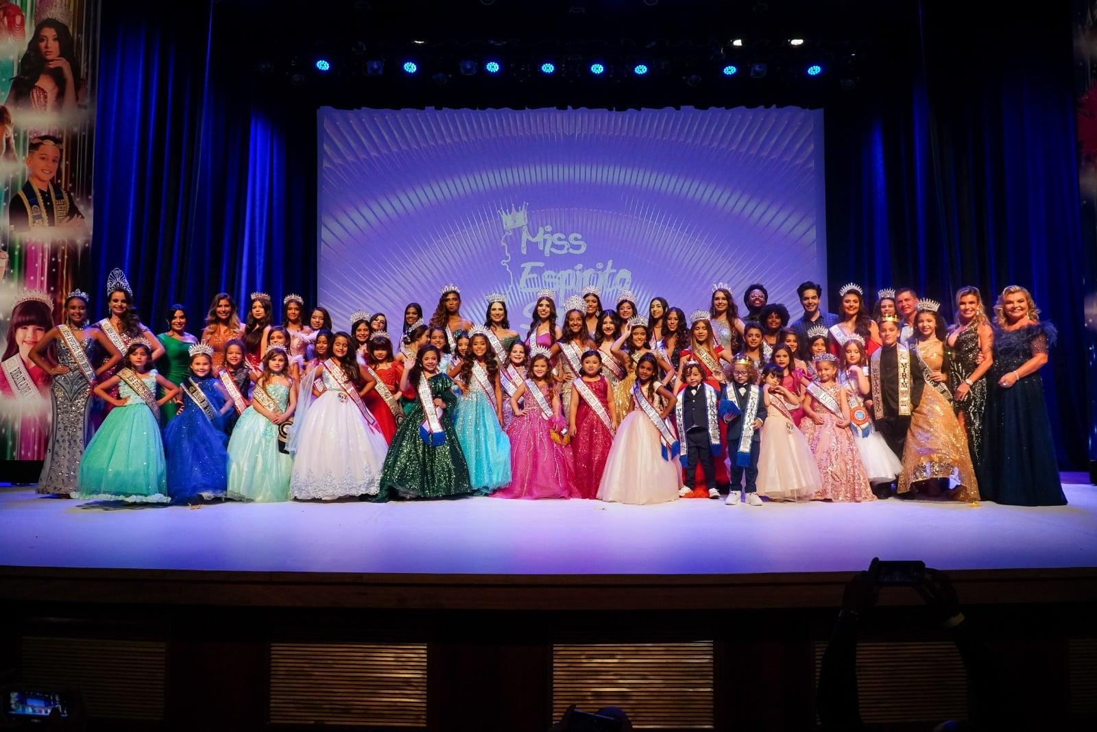 Veja fotos das eleitas Miss ES Mini, Mirim, Juvenil e Teen 2024 (Foto: TH Promoções Artísticas/Divulgação)