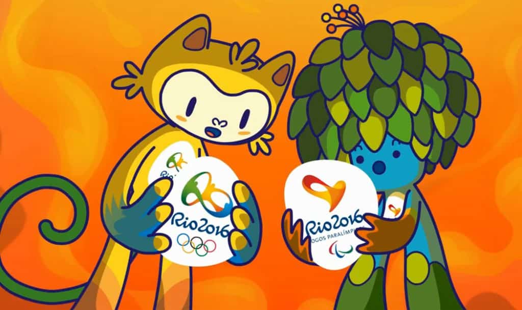 "Vinícius" é o mascote olímpico e "Tom", o  paralímpico. (Foto: Divulgação)