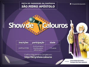 Post-Show-Calouros