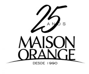 Selo comemorativo 25 anos Maison Orange