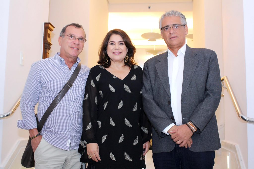 Ricardo Vieira, Rita Rocio Tristão e João Gualberto
